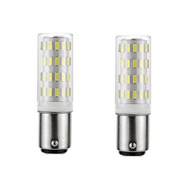 ShuoHui B15 B15D 12V-24V Bulb Bulb, B15d Bayonet Double Contact, 5W Cool White 6000K 40W Equivalent, for Lighting Low Voltage Devices (4)