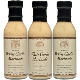 Chateau White Garlic Gluten Free Marinade, 12oz (3 Pack)