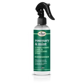 Difeel Aerosol acondicionador fortalecedor sin enjuague de romero y menta con biotina 6 oz. - Fabricado con aceite natural de menta y romero para el crecimiento del cabello.