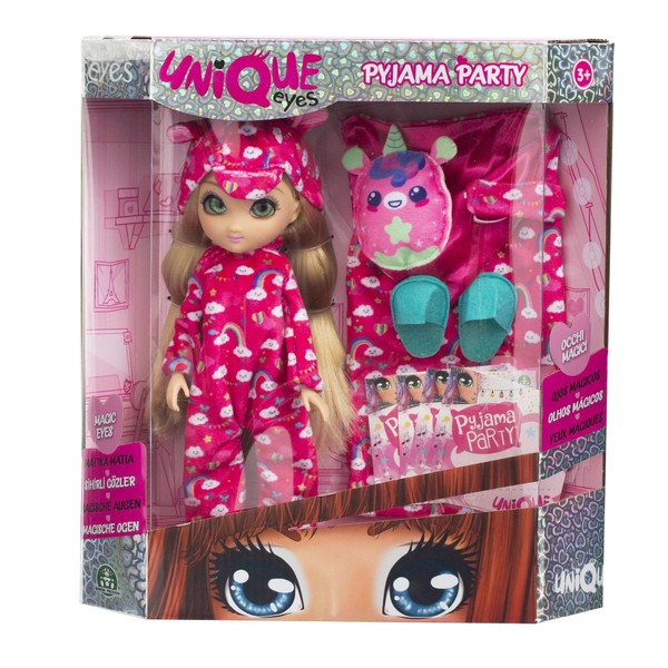 Giochi Preziosi Unique Eyes Pyjamas Party Amy with Lots of
