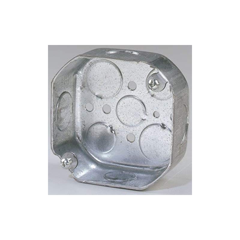 Hubbell Raco 127 4" Octagon Box With Knockouts