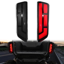 LED Tail Light Kit for Honda Talon 1000X/1000R/1000X4 (2019-2024) – Smoked Black Waterproof Taillights with High-Brightness Brake Lamps, Direct OEM Replacement (2PCS)