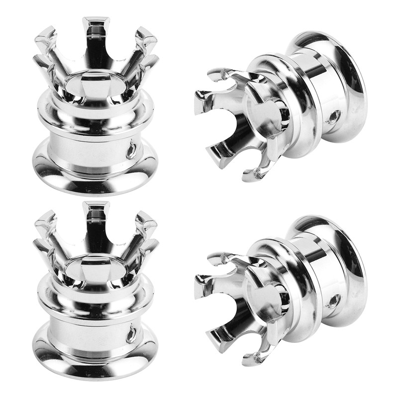 4pcs Engine Screw Cap Covers Crown Styling Fit for XL883/Big