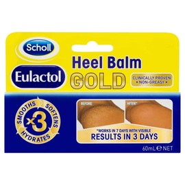 Scholl Eulactol Cracked Heel Balm Gold, 60 Millilitres