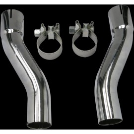 Bassani True-Dual Down Under Headpipe Adapter Kit for FL Trike Models