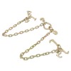 munirater 5/16in 3 FT 5400LBS Tow Chain Grade 70 V