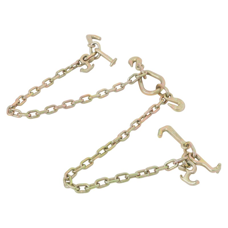 munirater 5/16in 3 FT 5400LBS Tow Chain Grade 70 V