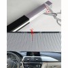 Aluminum Foil Automatic Retractable window car front windshield Sun Shade