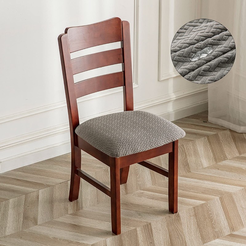 Genina Waterproof Seat Covers for Dining Room Chairs, Kitchen Chair
