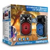 Technical Pro (2) BOOMPACK8 8" Powered Wireless Rechargeable Bluetooth Speakers