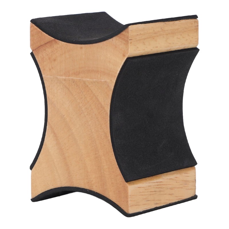 Guitar Neck Rest 2 Heights Solid Wood Support Soft Sponge