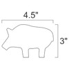 Magnum Target DIY 3/8" AR500 1/5sc. NRA/IHMSA Metallic Silhouette Steel