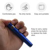 Yantan 1 pcs Black Aluminum Alloy Chalk Holder (Blue)