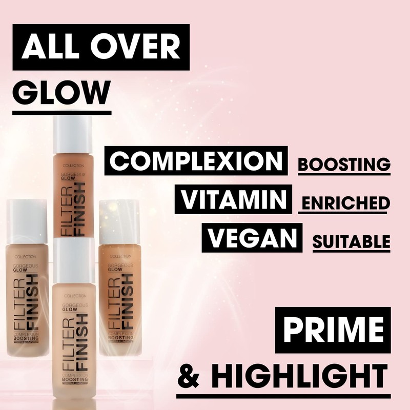 Collection Cosmetics Gorgeous Glow Glossy Primer Serum Elixir, Primes and
