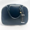 John Galt Navy Top Handle Purse