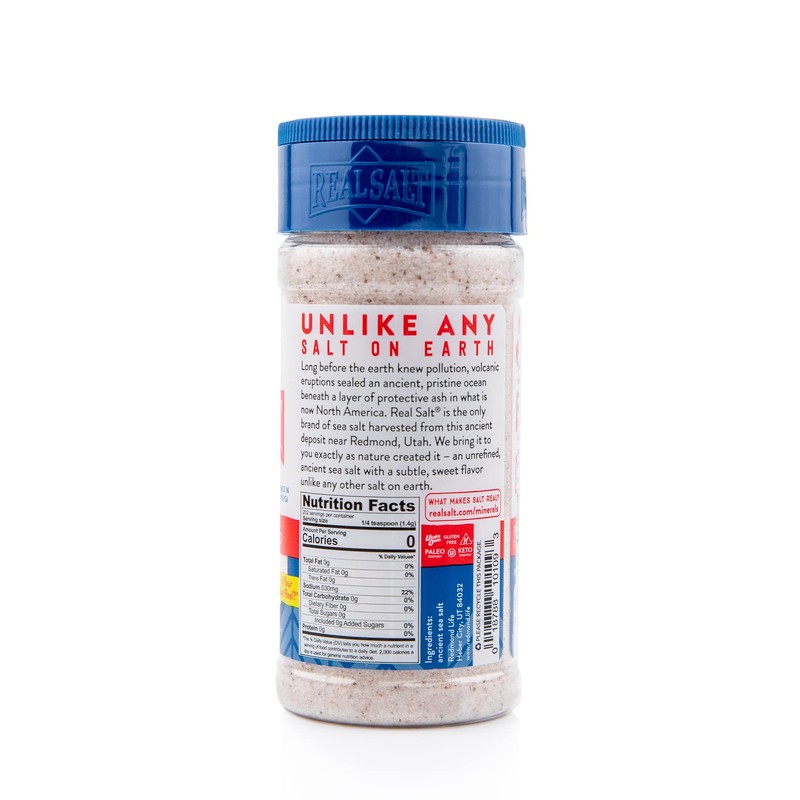 REDMOND Redmond Real Sea Salt - Natural Unrefined Gluten Free