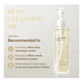 Mixsoon Bean Cleansing Oil Aceite Limpiador 195ml Coreano