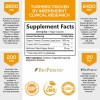 Turmeric Curcumin 180caps Con Bioperina 2600mg. Hecho En E.u