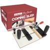 Fulton PRO Rail Guide Coping Sled for Router Table, Precise