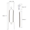 sourcing map Plate Hanger, 12 Inch Stainless Steel Invisible Wall