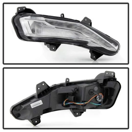 ACANII - For 2019-2022 Chevy Malibu Bumper Factory Style Turn Signal Light w/LED DRL Driving Fog Lamp RH Passenger Side