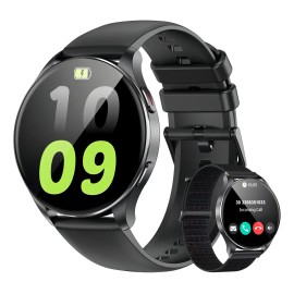 Smartwatch Iowodo X20 Reloj Inteligente Deportivo 2atm Resistente Al Agua Negro 1.85'' Y Llamada Bluetooth