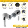 AirFoam Memory Foam Ear Tips for AirPods Pro, Comfort Fit