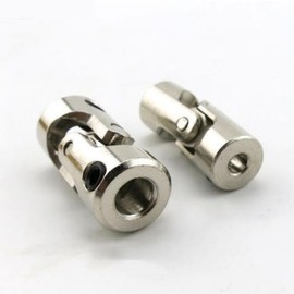 2 Pack 2-10mm Universal Joint Shaft,RC Drive Shaft Coupler Coupling Steering Connector for RC Car Crawler Boat/Car/Robot(3 * 2.3)