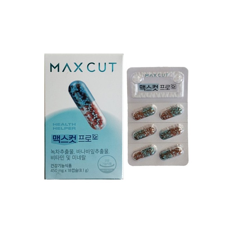 헬스헬퍼 맥스컷 프로 크롬 450mg x 18캡슐 1개 / 써클