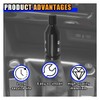 LAINLOY Universal Shift Knob Adapter, M12x1.25 Aluminum Car Gear Shift