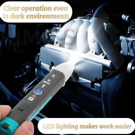 KIMISS Spark Tester, Automotive Electronic Faults Detector MST-101 Auto Ignition Coil Tester Tool // OEM Tools