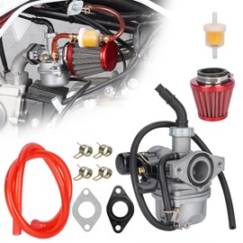 PZ19 Carburetor 19mm Carb with 35mm Air Filter for 50cc 70cc 90cc 110cc 125cc DR50 CRF XR 50 coolster Taotao Buyang Coolsport Redcat Peace Baja ATV Quad Go Cart Dirt Bike Parts