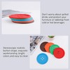Creativee 10Pcs Silicone Drink Coaster,Colorful Round Button Shaped Cup Cushion