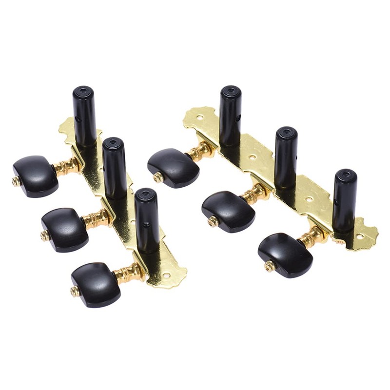 Btuty L&R 2 Pcs Acoustic Guitar Tuning Pegs 3+3 Machine
