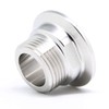 QiiMii 2" Tri Clamp Tri Clover Fittings to NPT 1/2"