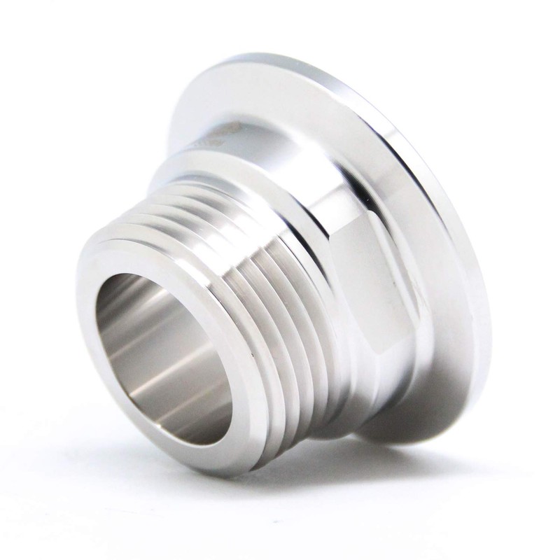 QiiMii 2" Tri Clamp Tri Clover Fittings to NPT 1/2"