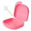 Jdacla® 1 Box für Zahnschiene + 1 Mini-Bürste / belüftete
