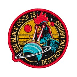 SHEVRONESS Uranus Tactical Funny Morale Patch for Hats, Vests, Jeans, Backpacks, All Clothes, and Gear - Highly Durable and Incredibly Resistant to Fading and Tearing - 3.5 x 3.5 in