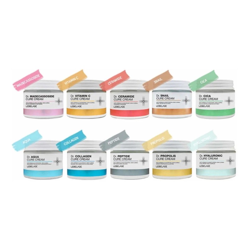 Crema Facial Coreana Dr Cure Acido Hialurónico, Antiedad_2pz