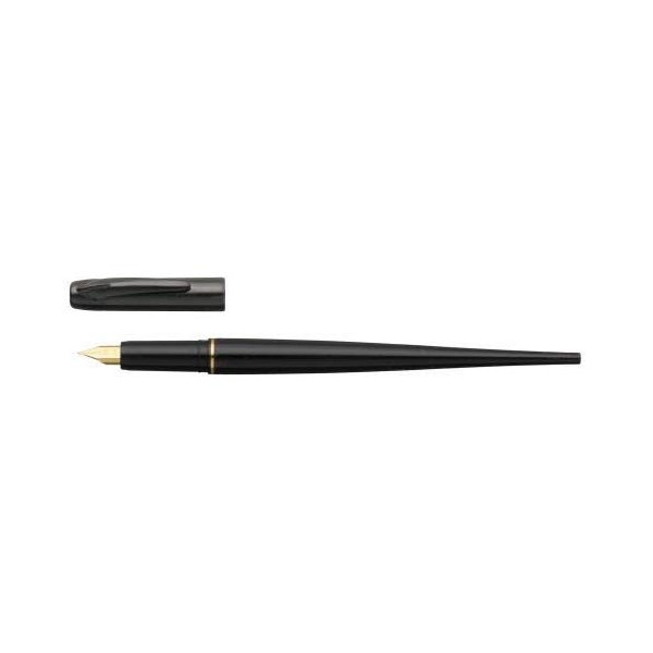 Platinum Fountain Pen Desk Pen, Extra Fine Point, Black DPQ-700A#1,