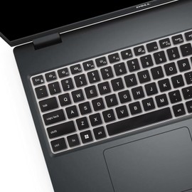 Keyboard Cover for Dell Precision 16 7670 7680 & Precision 7770 7780 17.3 Inch Laptop, Dell Precision 7000 16" 17.3" Laptop Accessories Protective Keyboard Cover Skin-BK