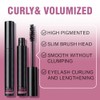 5 Pack Mascara Bulk, Multipack Mini Black Mascara Pack for