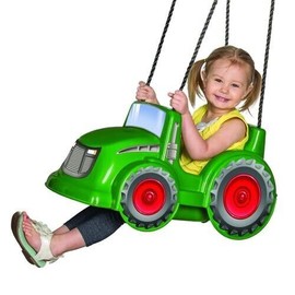 M&M Sales Tractor Toddler Swing Safety Bucket Seat Large Leg Opening Yard Child Playground