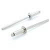 100 Qty Aluminum Blind Rivets (#4-1) 1/8" Diameter x 1/16"