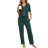 Lovasy Pyjamas for Women Soft Ladies Pyjamas Button Down Pjs