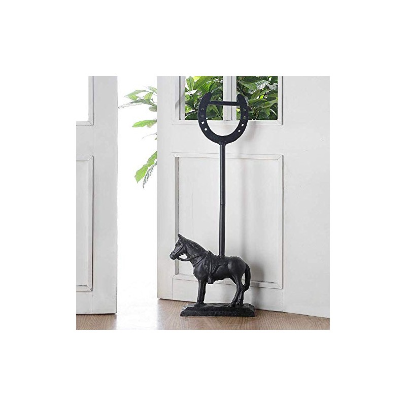 Horse and Horseshoe Doorstop