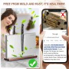 DAJOUJS Magnetic Knife Holder, Stainless Steel Magnetic Knife Block without