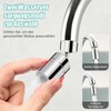 Set of 2 Swivel Tap Attachments, Tap Extension with Water