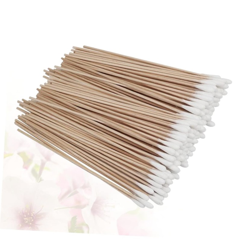 Baluue 6 Packs Cotton Stick Swab Cleaning Cotton Swabs Pet
