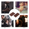 Cigar Holder Case Artificial Leather Portable Durable Elegant 3 Finger